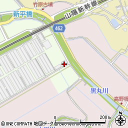 福岡県宮若市平1周辺の地図