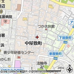 和歌山県田辺市中屋敷町105-3周辺の地図