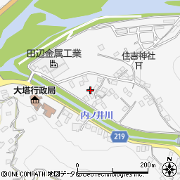 和歌山県田辺市鮎川1529周辺の地図