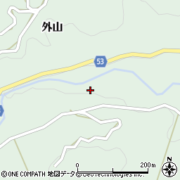 愛媛県伊予郡砥部町外山192周辺の地図