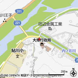和歌山県田辺市鮎川2568周辺の地図
