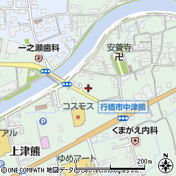 福岡県行橋市中津熊303周辺の地図