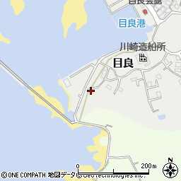 和歌山県田辺市目良19-8周辺の地図