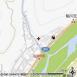 和歌山県田辺市鮎川591周辺の地図