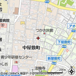 和歌山県田辺市中屋敷町103-1周辺の地図