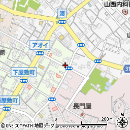 闘鶏神社前周辺の地図