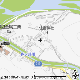 和歌山県田辺市鮎川1513周辺の地図