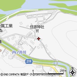 和歌山県田辺市鮎川1554周辺の地図