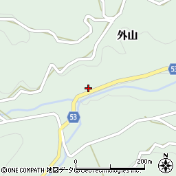 愛媛県伊予郡砥部町外山248周辺の地図