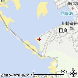 和歌山県田辺市目良21-12周辺の地図