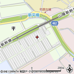 福岡県宮若市平33周辺の地図