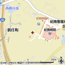 和歌山県田辺市新庄町46周辺の地図