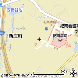 和歌山県田辺市新庄町46周辺の地図