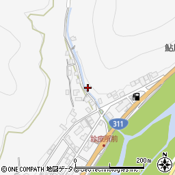 和歌山県田辺市鮎川3890周辺の地図