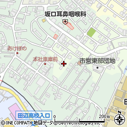 和歌山県田辺市南新万3周辺の地図