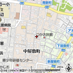 和歌山県田辺市中屋敷町101周辺の地図
