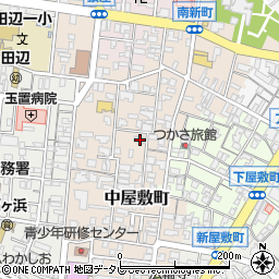 和歌山県田辺市中屋敷町75周辺の地図