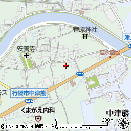 福岡県行橋市中津熊404-1周辺の地図
