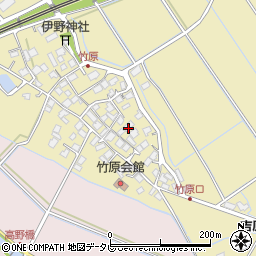 福岡県宮若市竹原413周辺の地図