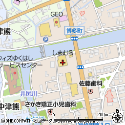 ファッションセンターしまむら行橋店周辺の地図