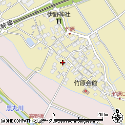 福岡県宮若市竹原444周辺の地図