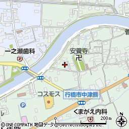 福岡県行橋市中津熊606周辺の地図