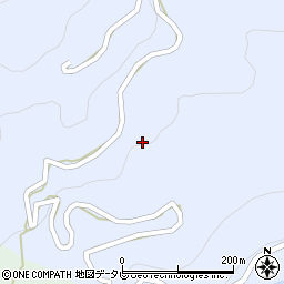 高知県長岡郡大豊町北川246周辺の地図