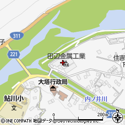 田辺金属工業周辺の地図