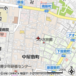 和歌山県田辺市中屋敷町100周辺の地図