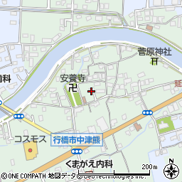 福岡県行橋市中津熊577周辺の地図