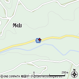 愛媛県伊予郡砥部町外山161周辺の地図