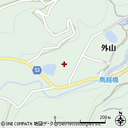 愛媛県伊予郡砥部町外山12周辺の地図