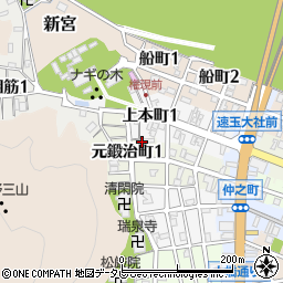 合気道熊野塾周辺の地図