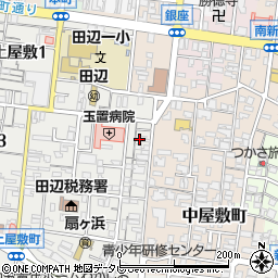 和歌山県田辺市上屋敷2丁目1周辺の地図
