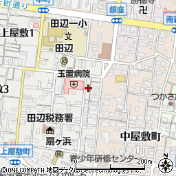和歌山県田辺市上屋敷2丁目1-53周辺の地図