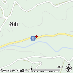 愛媛県伊予郡砥部町外山160周辺の地図