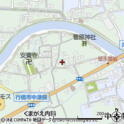 福岡県行橋市中津熊537周辺の地図