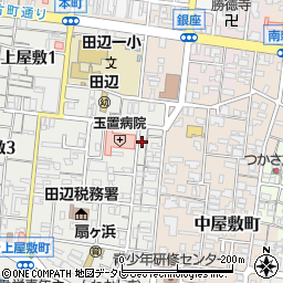 和歌山県労働基準協会田辺支部周辺の地図