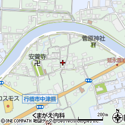 福岡県行橋市中津熊573周辺の地図