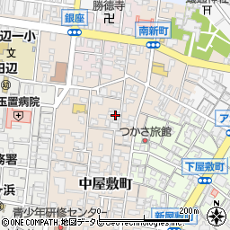 和歌山県田辺市中屋敷町78周辺の地図