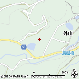 愛媛県伊予郡砥部町外山16周辺の地図