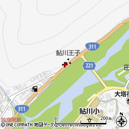 和歌山県田辺市鮎川659周辺の地図