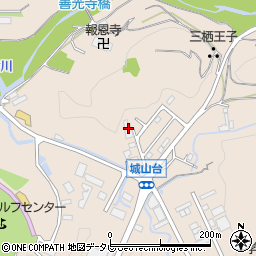 和歌山県田辺市下三栖1487-9周辺の地図