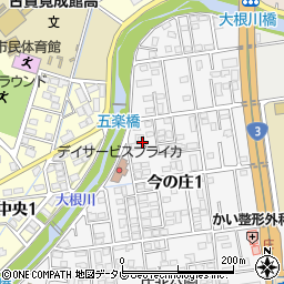 福岡県古賀市今の庄1丁目21周辺の地図