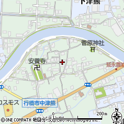 福岡県行橋市中津熊572周辺の地図