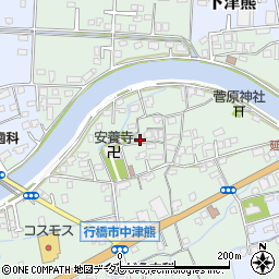 福岡県行橋市中津熊587周辺の地図