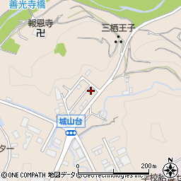 和歌山県田辺市下三栖1445-46周辺の地図