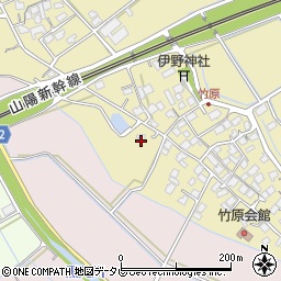 福岡県宮若市竹原467周辺の地図