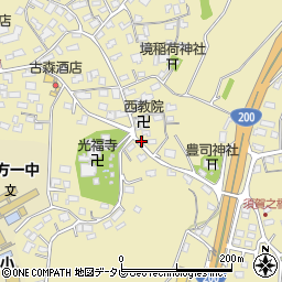 光福寺前周辺の地図