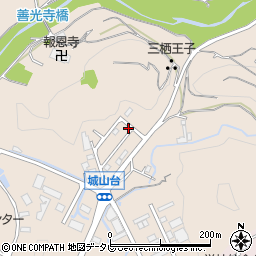 和歌山県田辺市下三栖1445-20周辺の地図